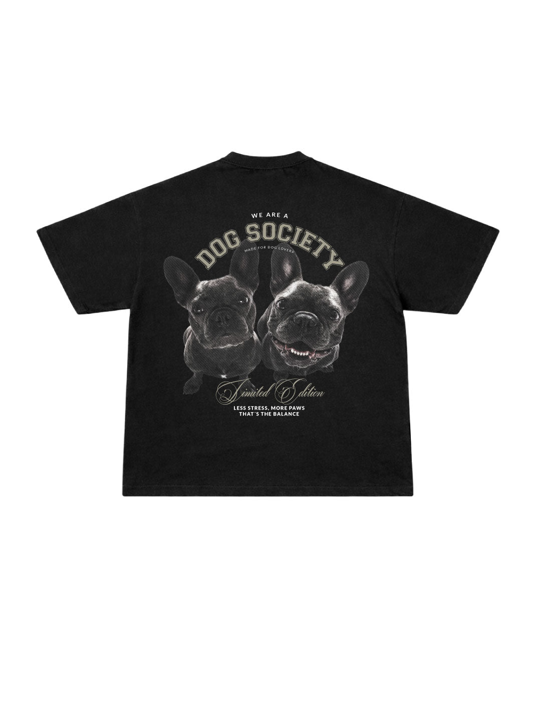 Camiseta Bulldogs Black - Back