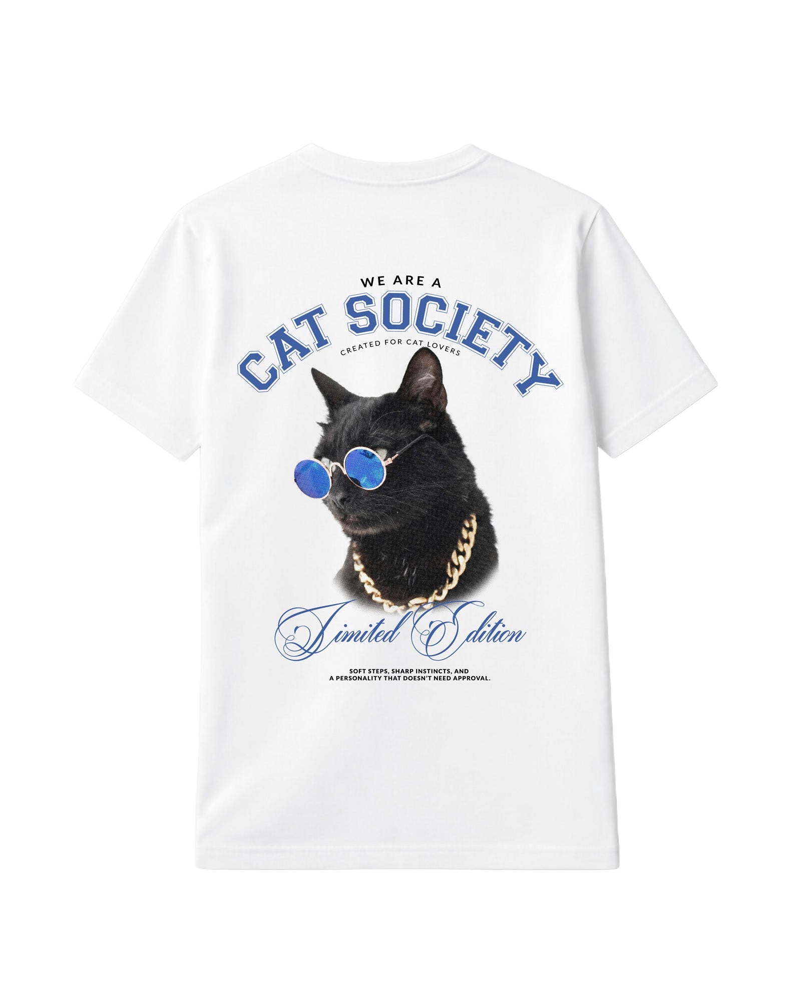 Camiseta Regular Black Cat - Detail 1