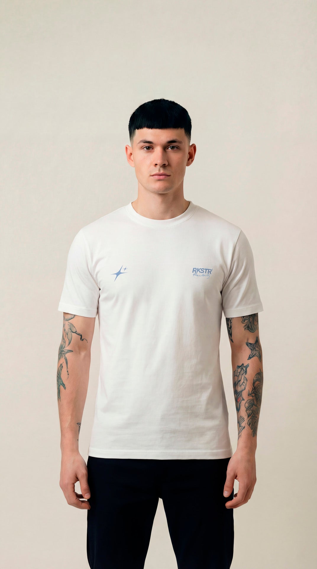 Camiseta Regular Overtype The Old You - Detail