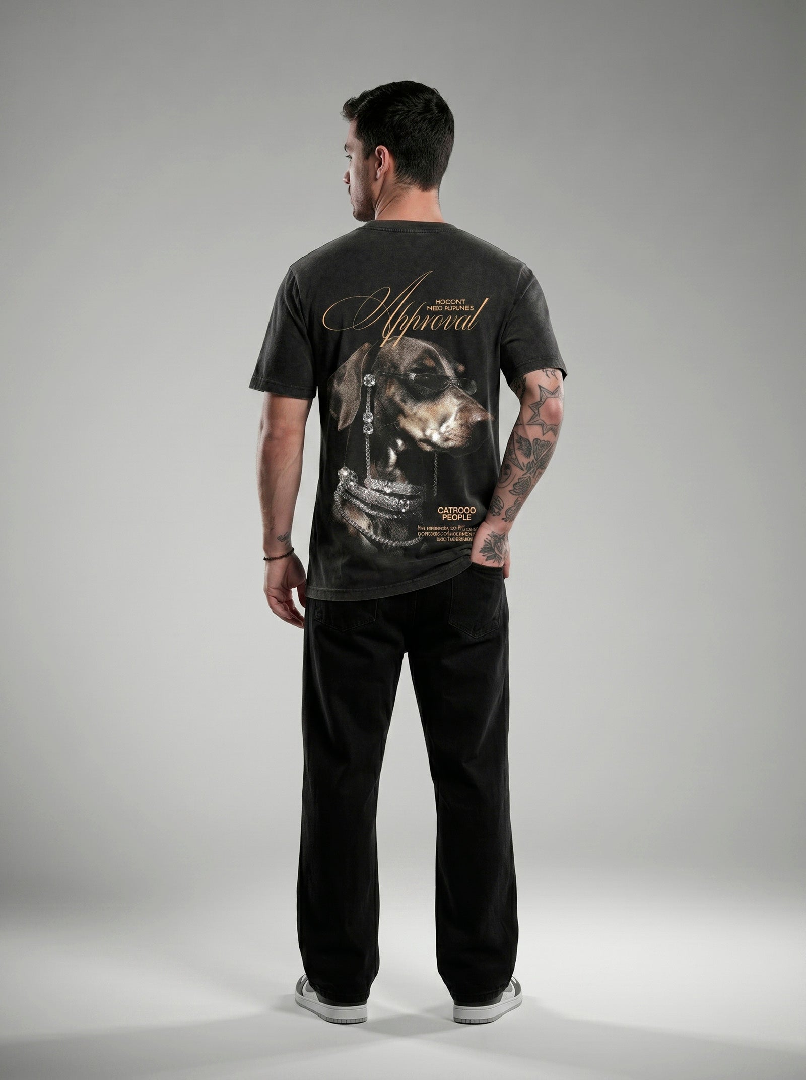 Camiseta Regular No Approval - Back