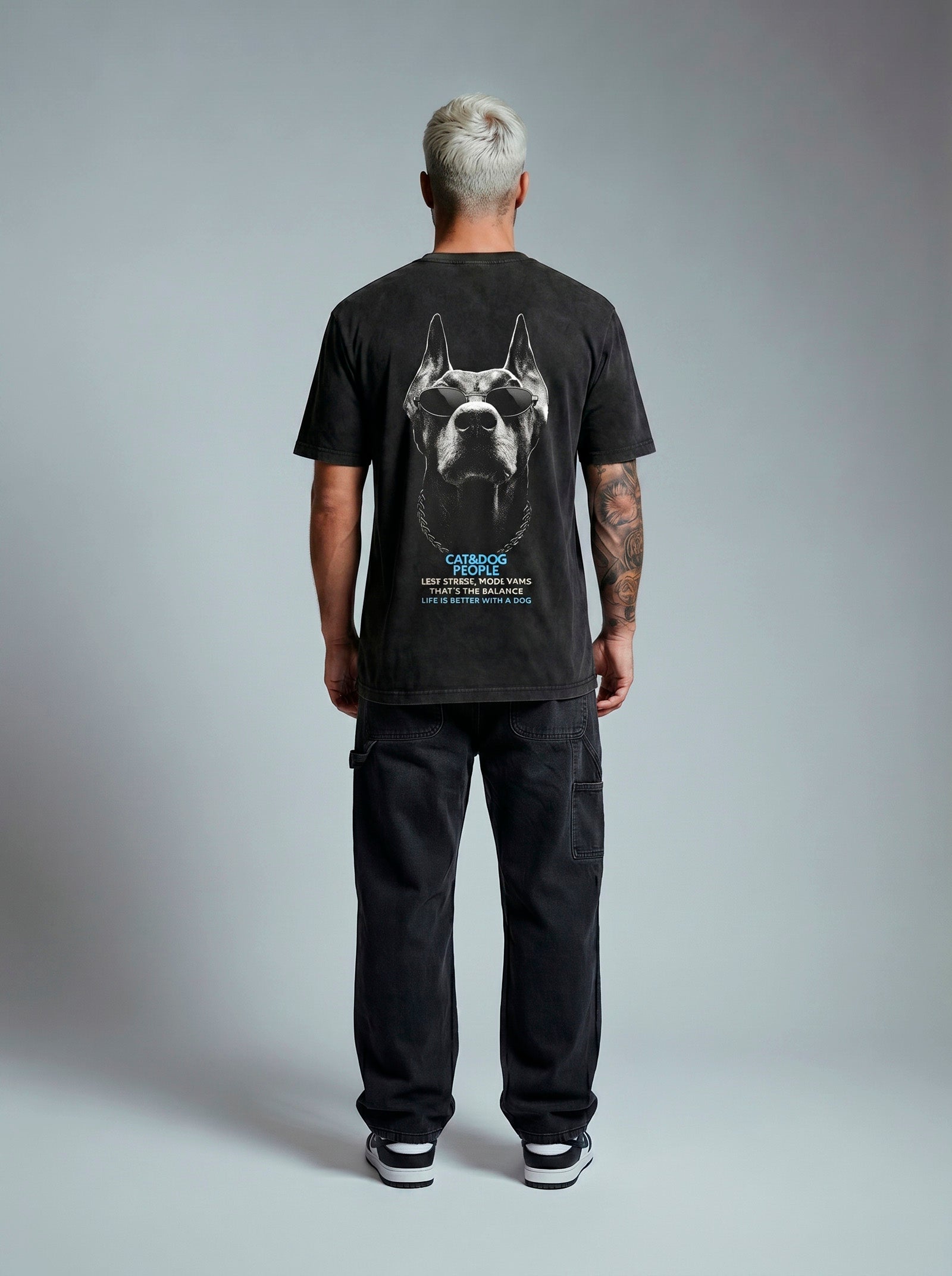 Camiseta Regular Doberman - Back