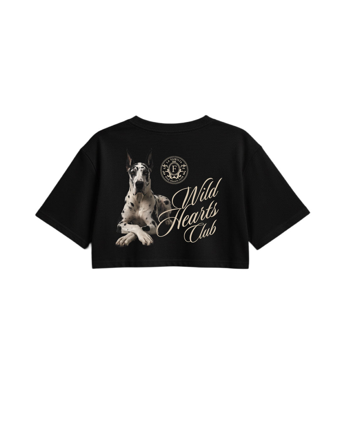 C-Top Wild Hearts Black - Back