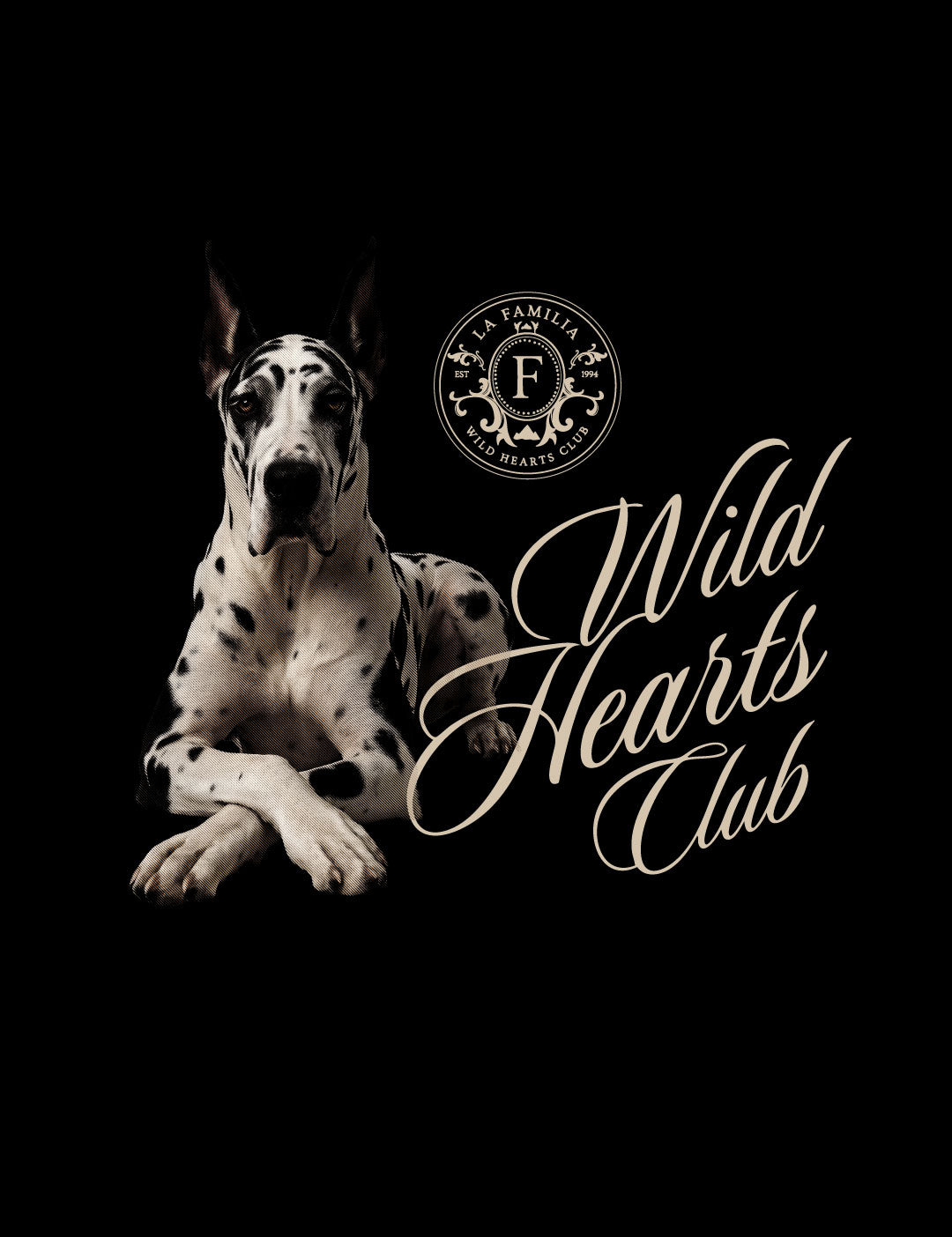 C-Top Wild Hearts Black - Design